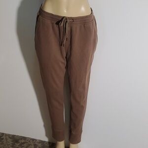 Onia waffle knit thermal sweatpants joggers brown Size XL